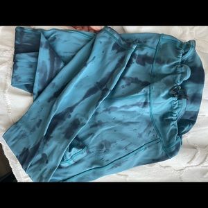 Blue Tie Dye Lululemon Leggings size 8